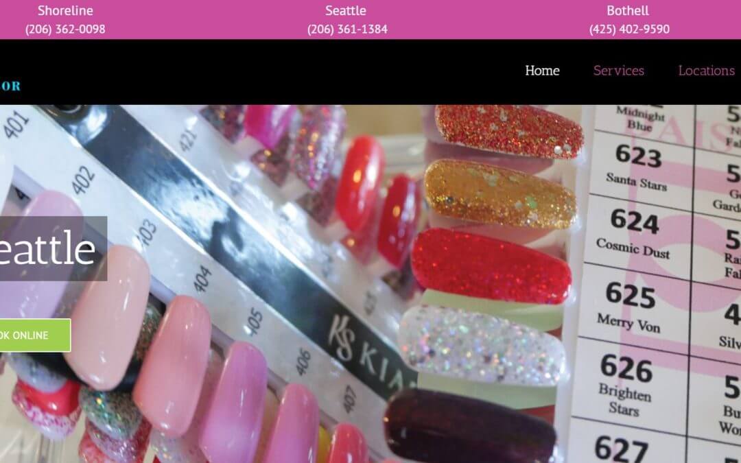 Nail Salon Website