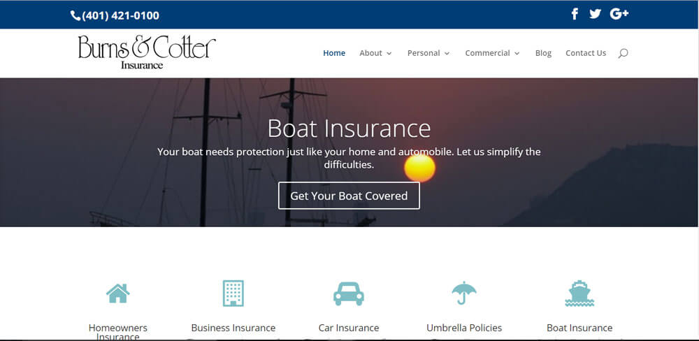 Insurance Website